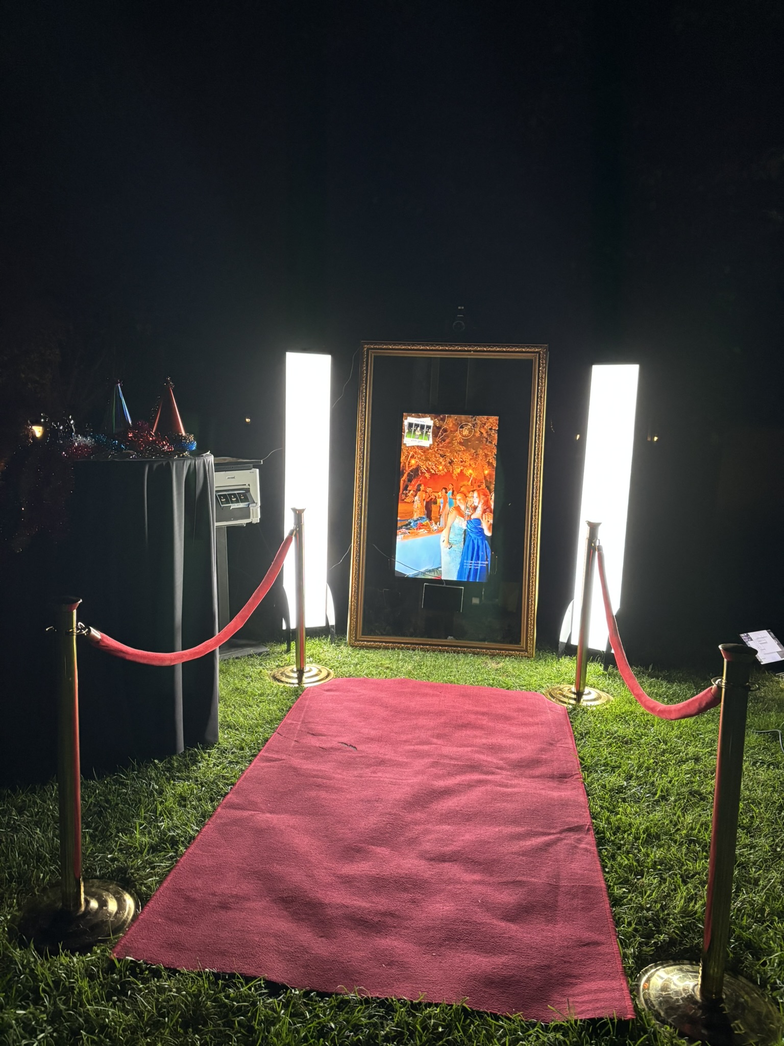 A frame beneath the stars